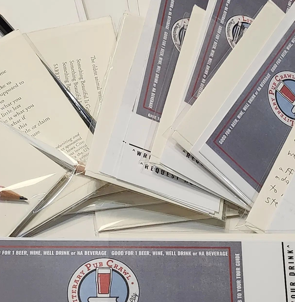 Literary Pub Crawl Ticket