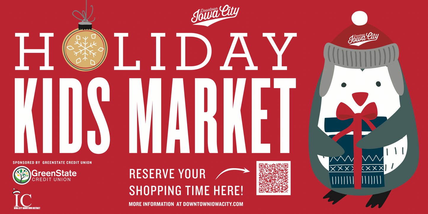 2025 Downtown Holiday Kid's Market: Nov 4th - 14th