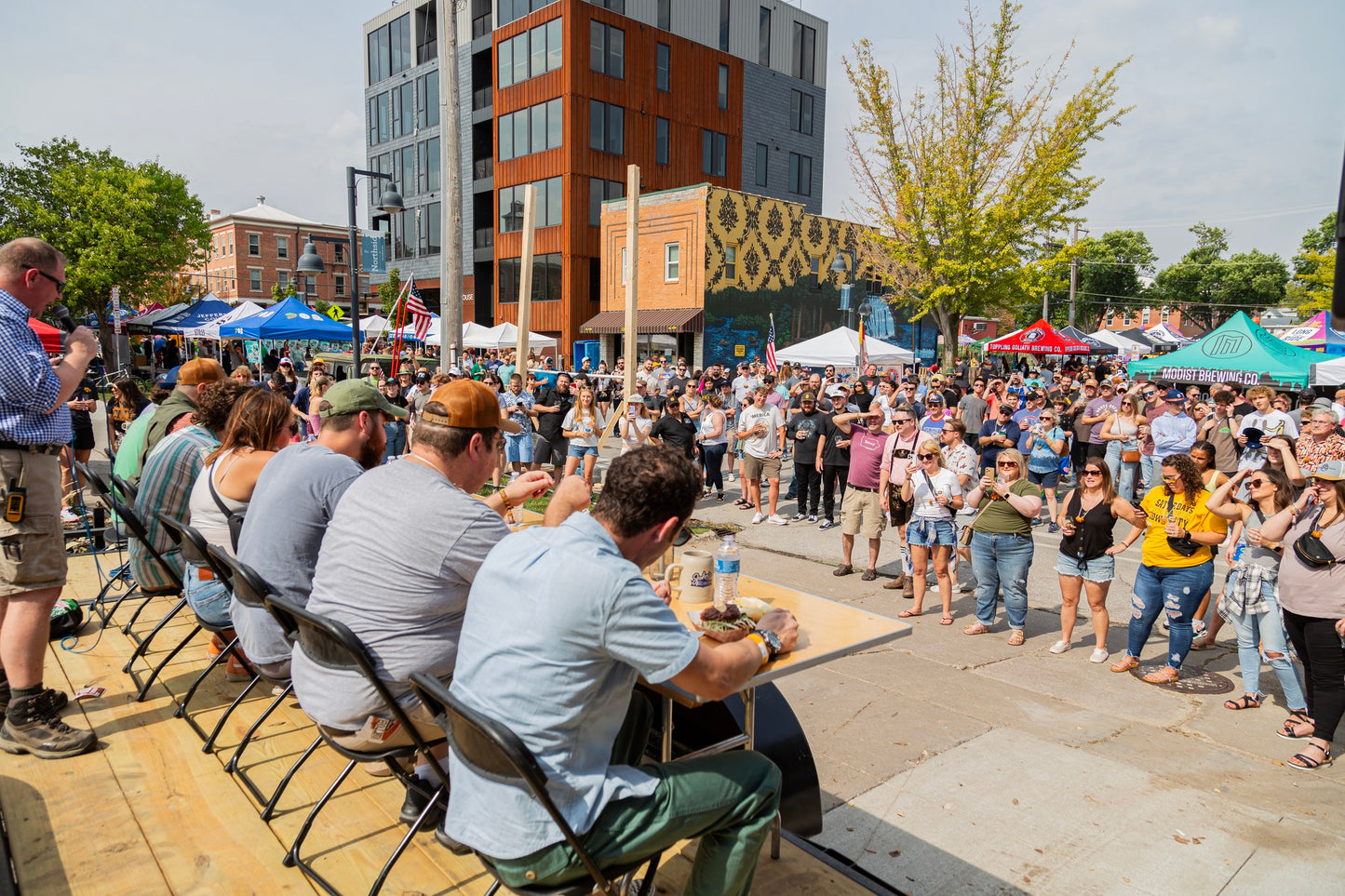 2024 Brat Eating Contest - Northside Oktoberfest